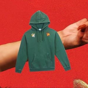 GREEN CATS HOODIE